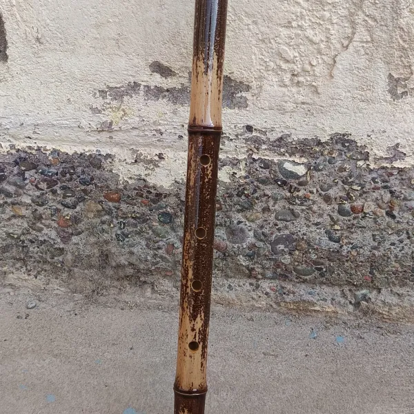 Flauta pentatónica tipo shakuhachi.