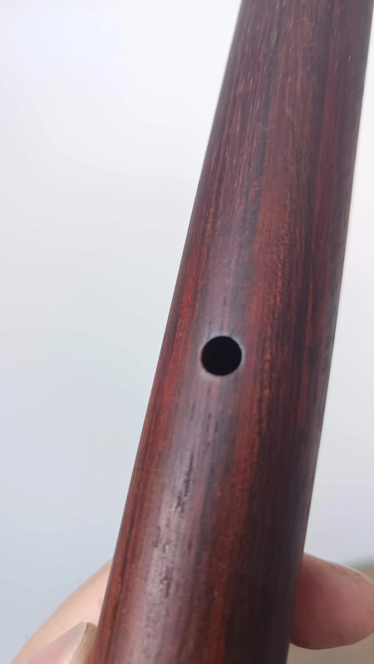 Quena de lujo en madera de cocobolo - Imagen 1