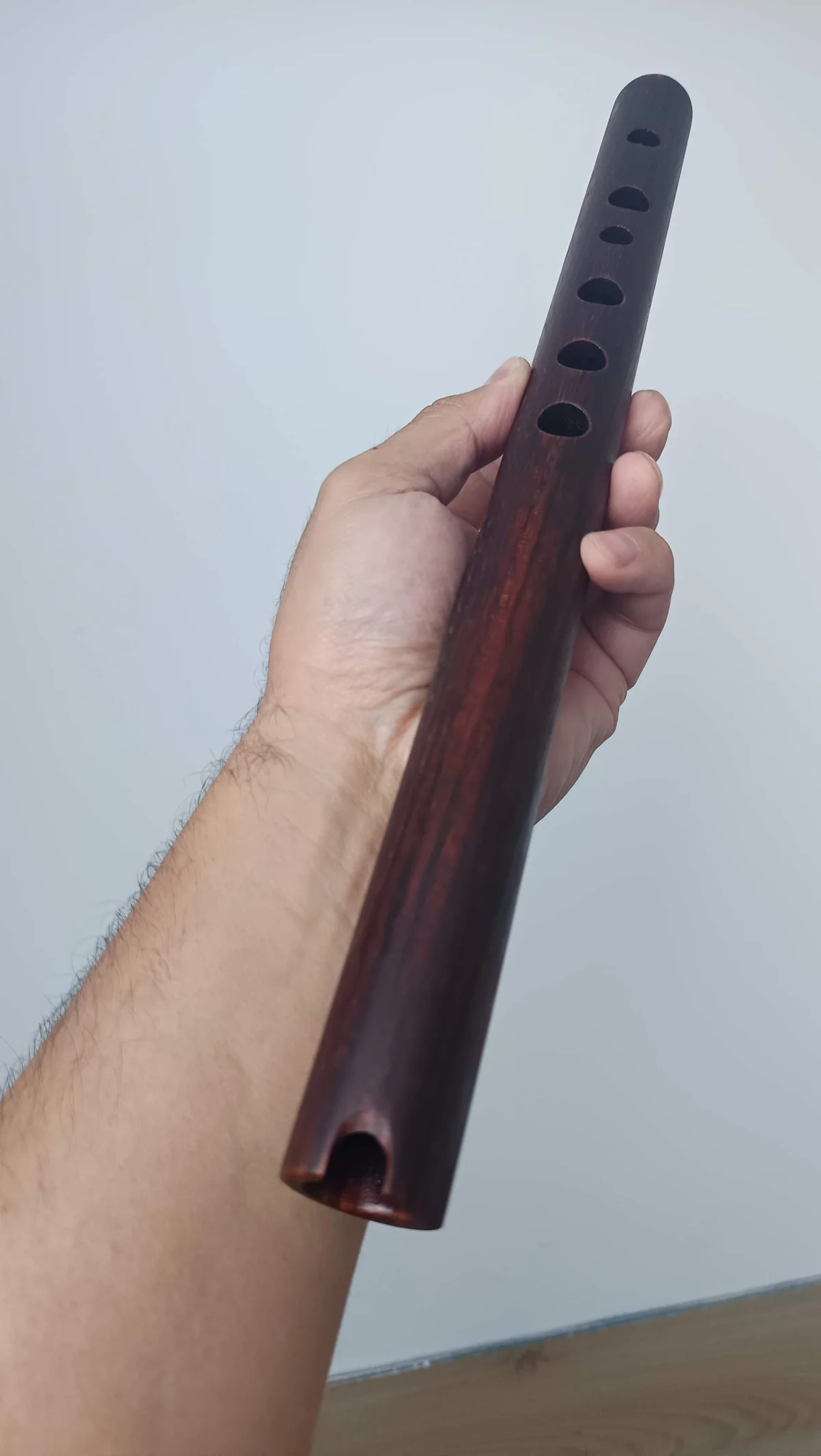 Quena de lujo en madera de cocobolo - Imagen 12