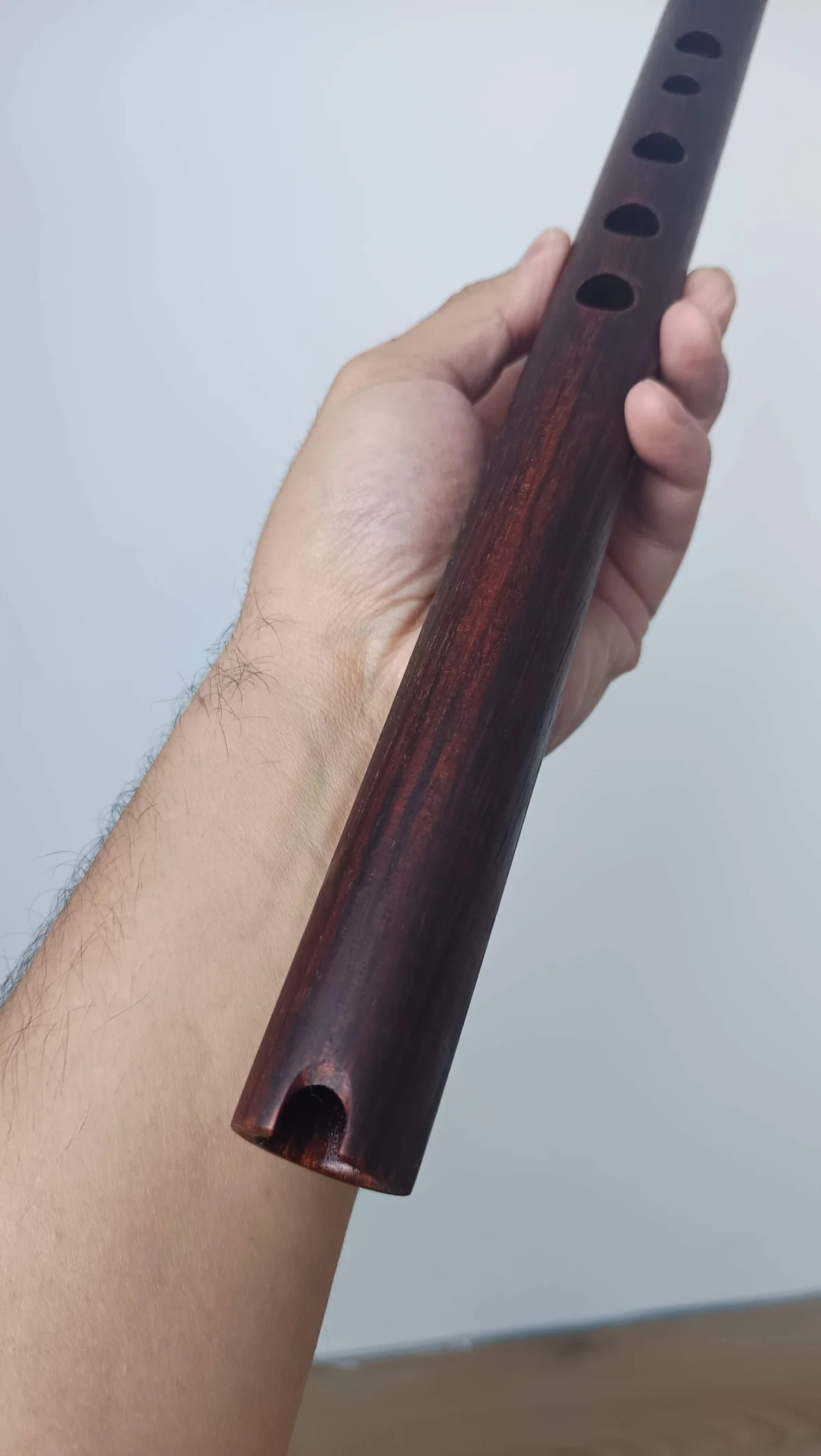 Quena de lujo en madera de cocobolo - Imagen 15