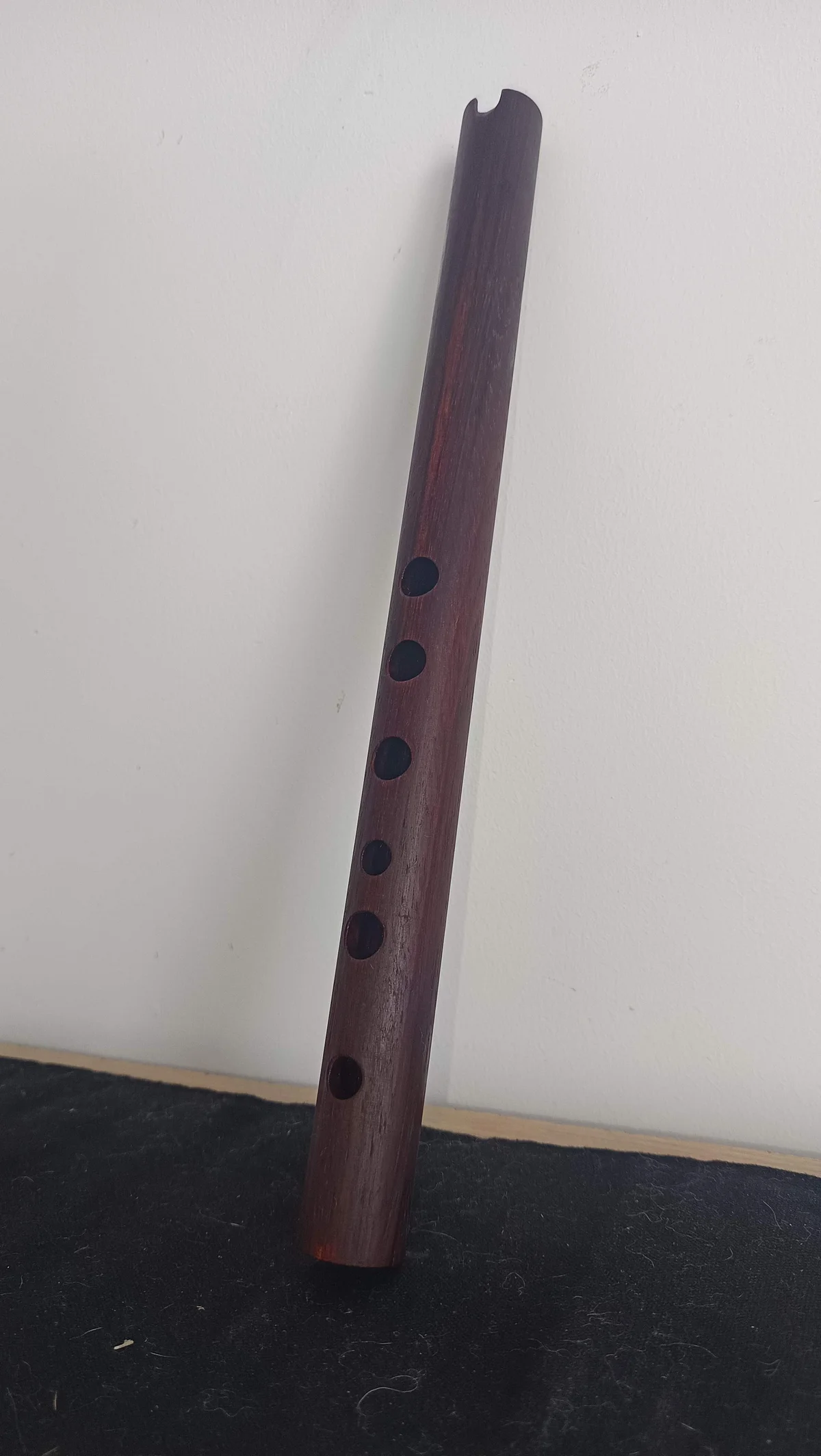 Quena de lujo en madera de cocobolo - Imagen 2