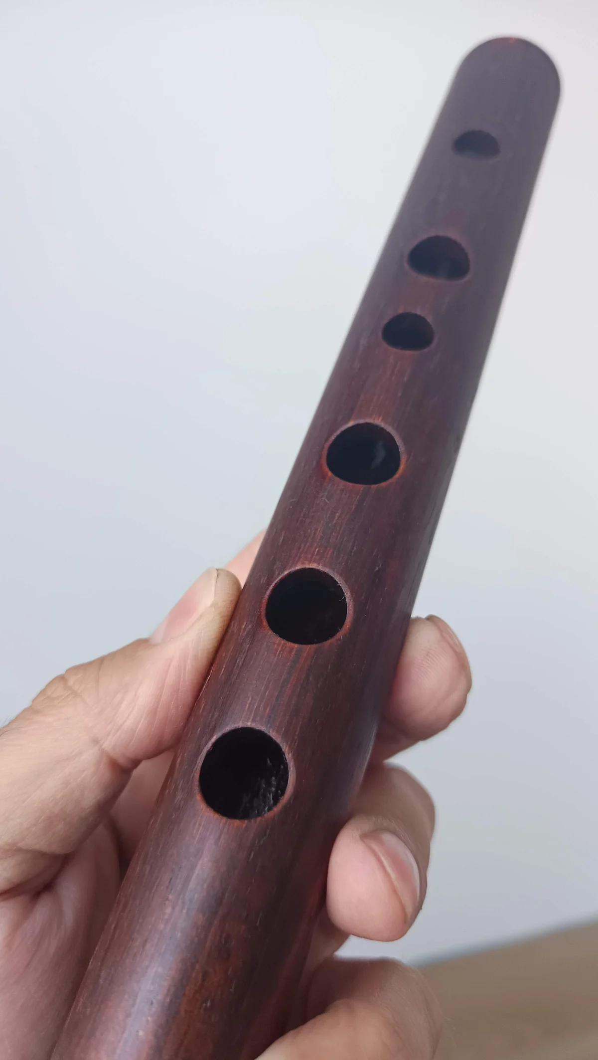 Quena de lujo en madera de cocobolo - Imagen 6